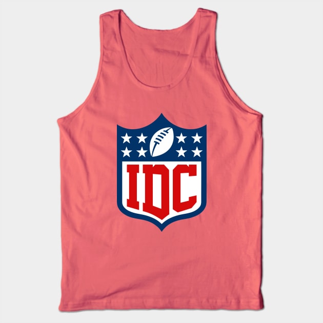 I Don’t Care Funny Football NFL Tank Top by GraciafyShine